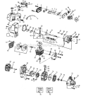 Page C Diagram and Parts List for GTI17C  Weed Eater Trimmer